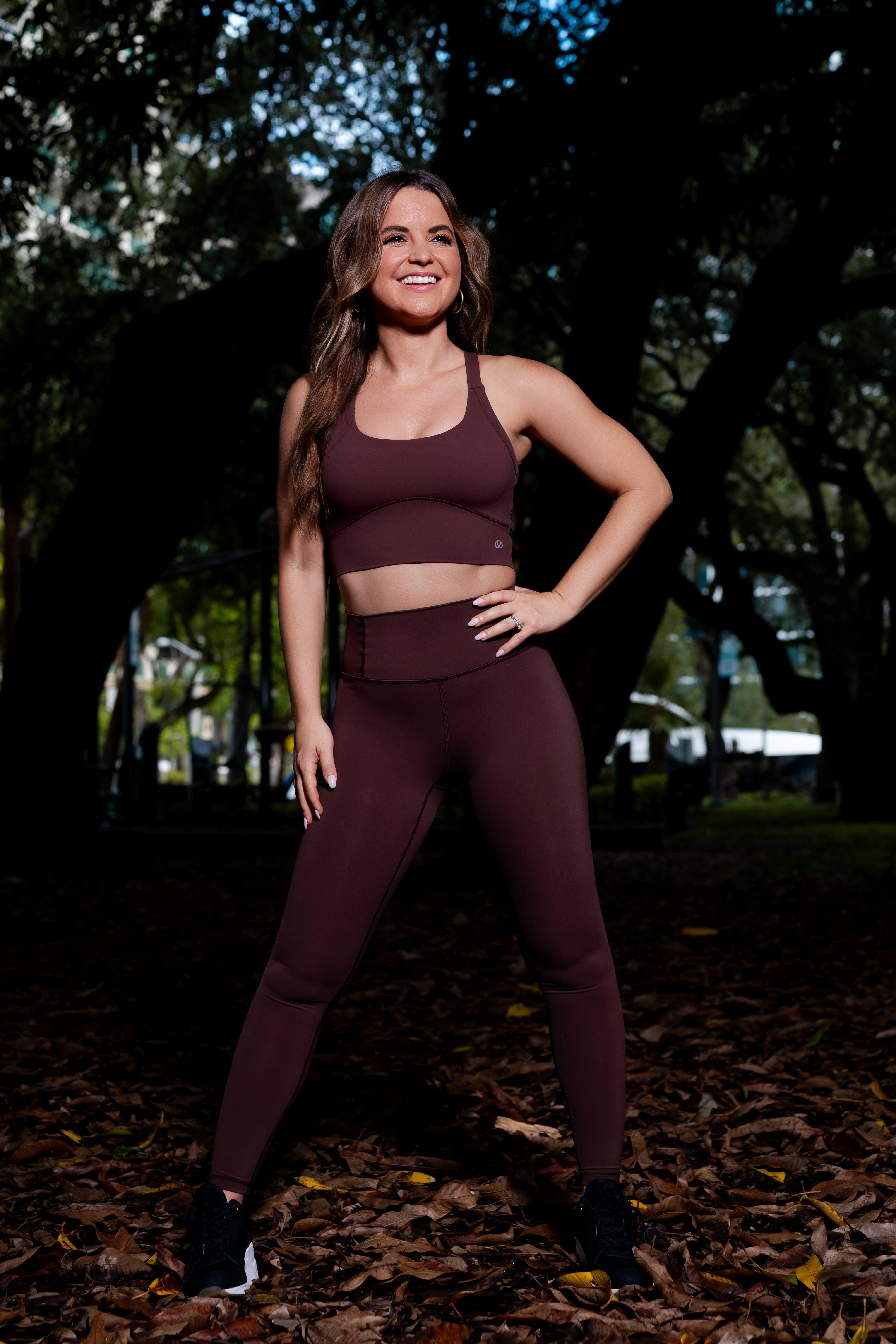 Skyline Leggings Brown