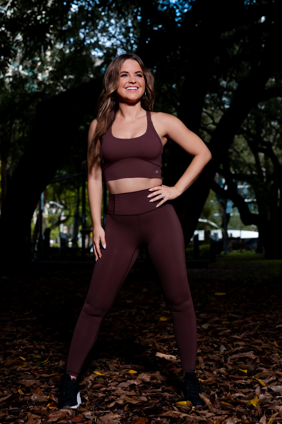 Dignity Crop Top Brown