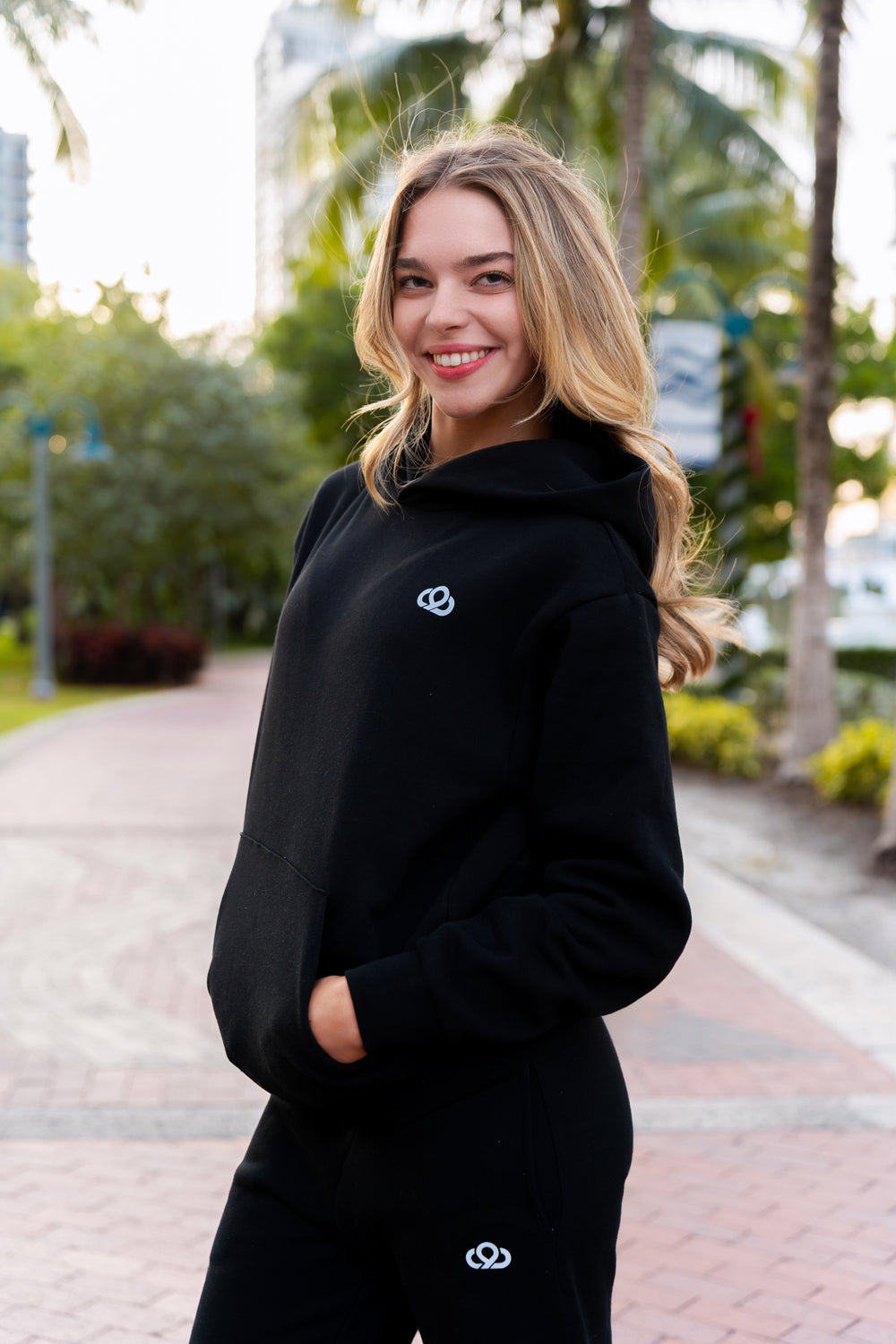 Core Black Hoodie