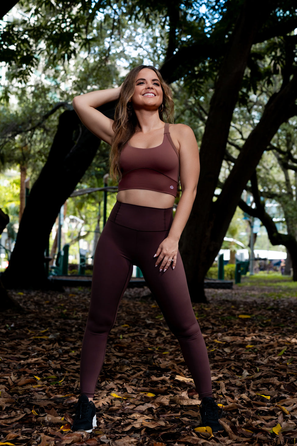 Skyline Leggings Brown