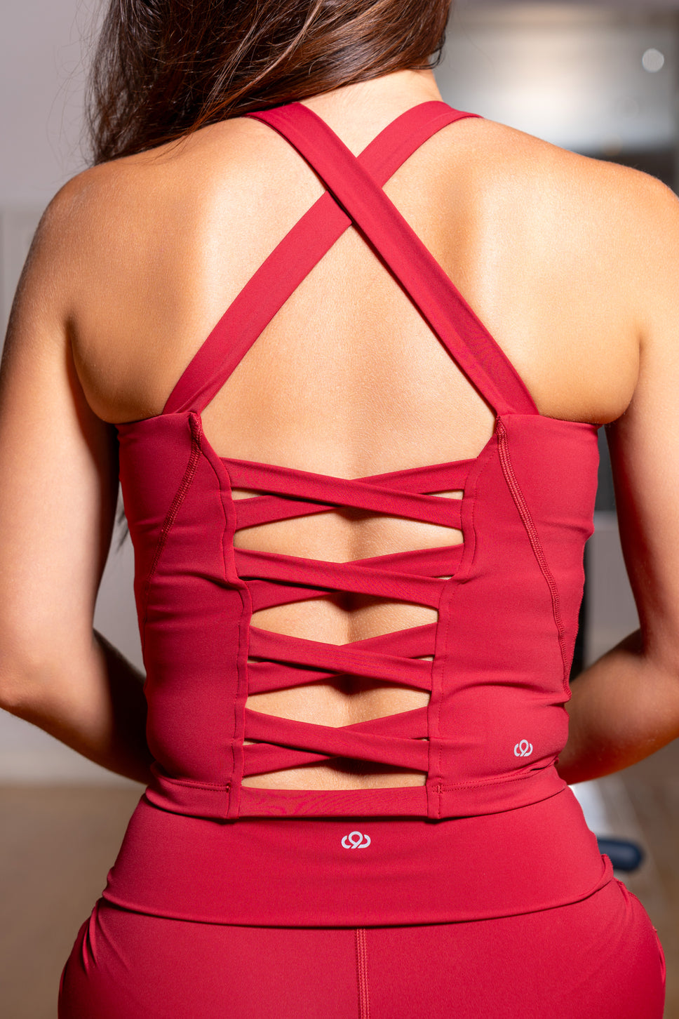 Skyline Tank Red