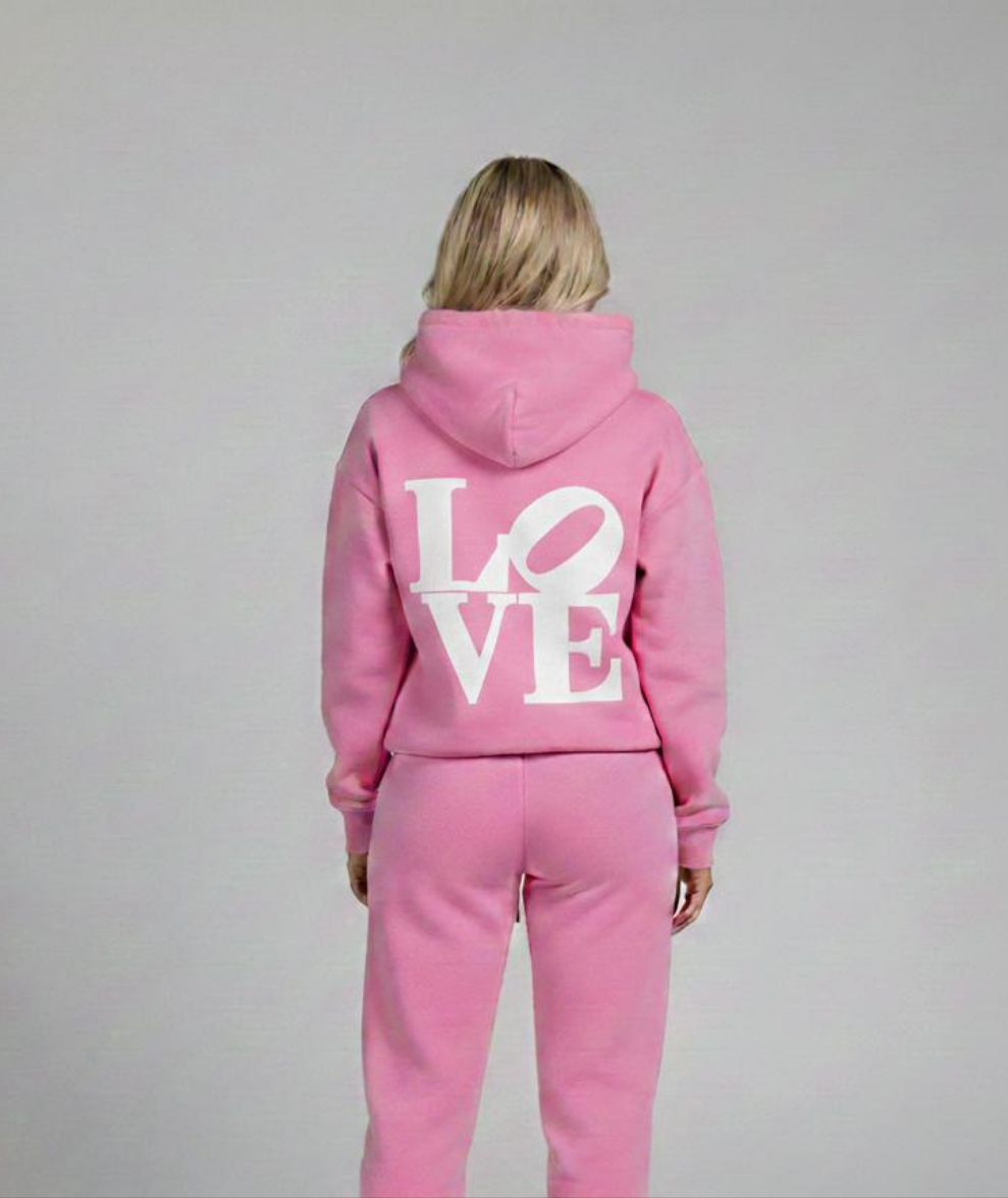 Pink Hoodie