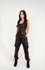 Leopard Skyline Cargo Pants