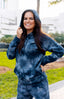Navy Tye Dye Hoodie
