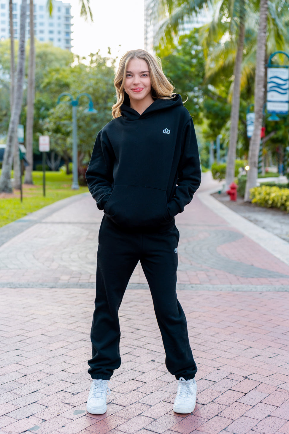 Core Black Sweat Pants