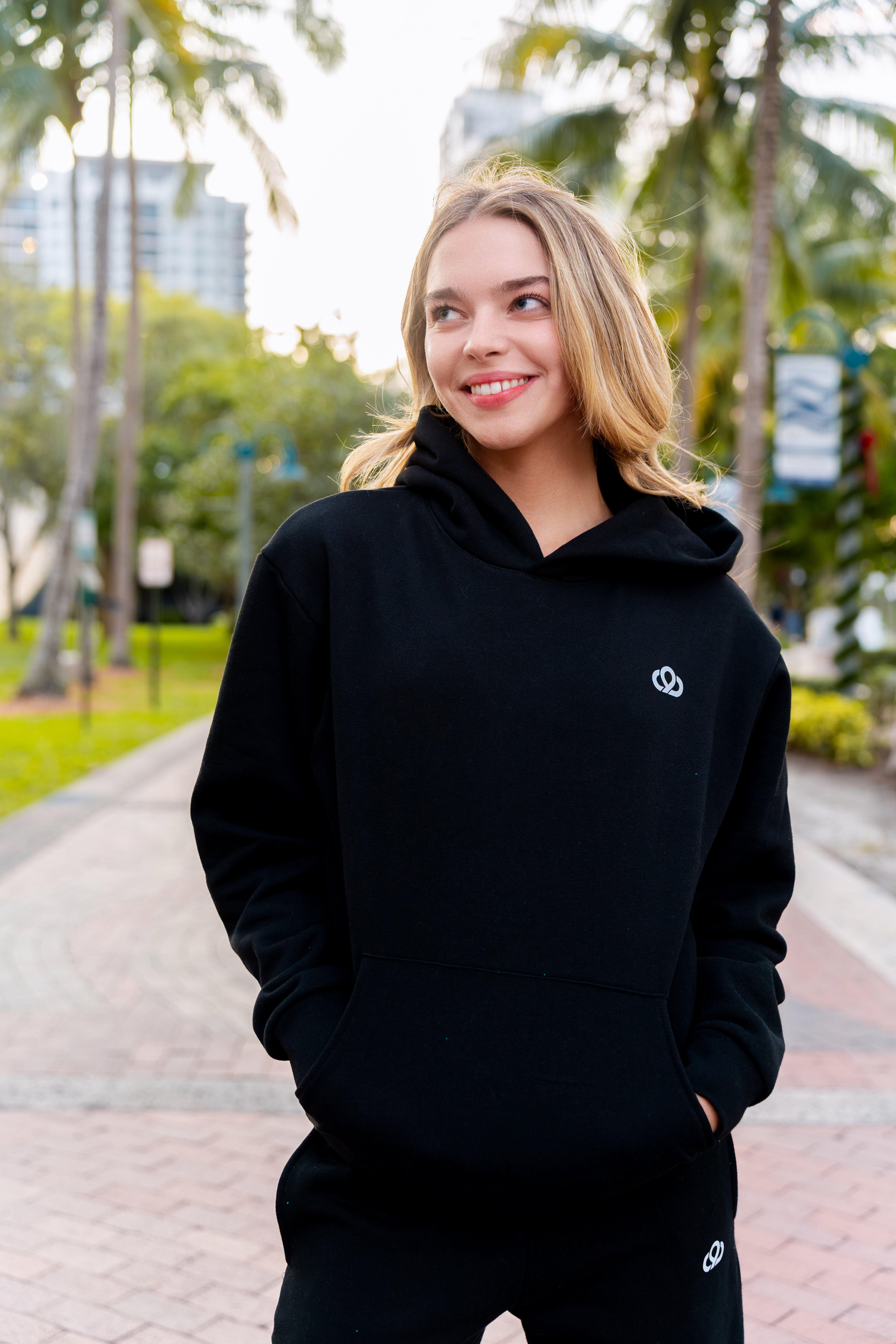 Core Black Hoodie