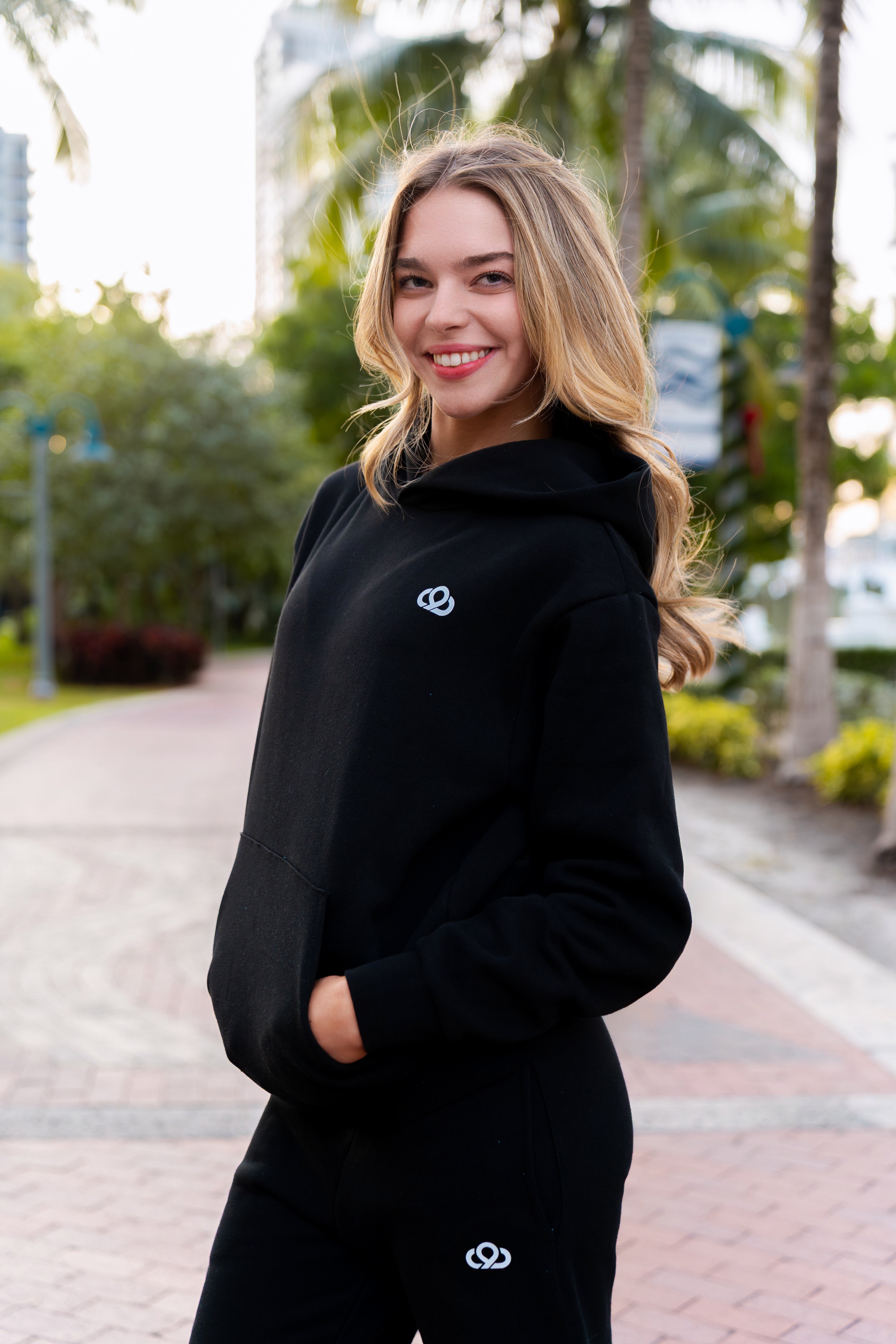 Core Black Hoodie