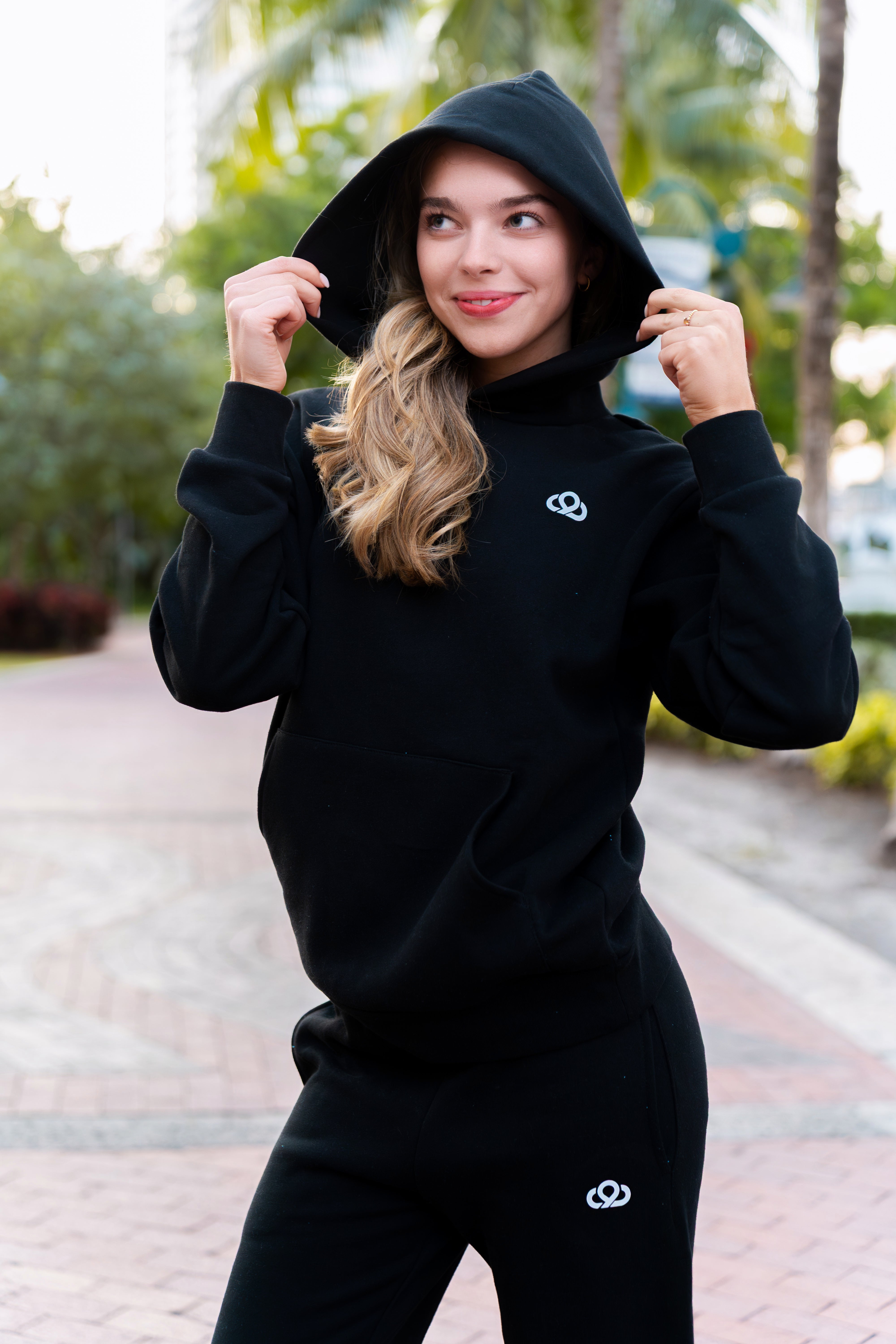 Core Black Hoodie
