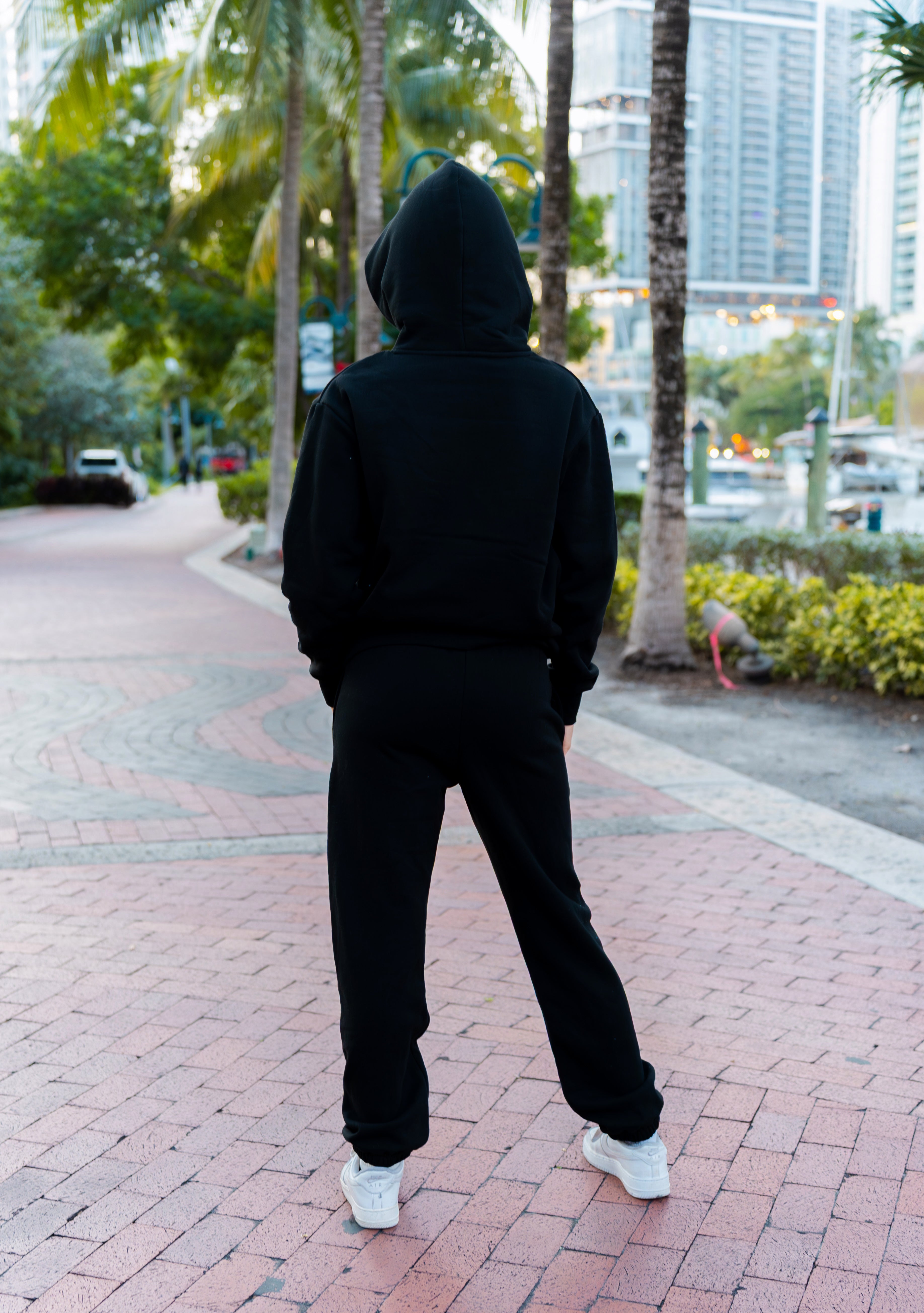 Core Black Sweat Pants