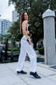 White Refine Jogger Pant