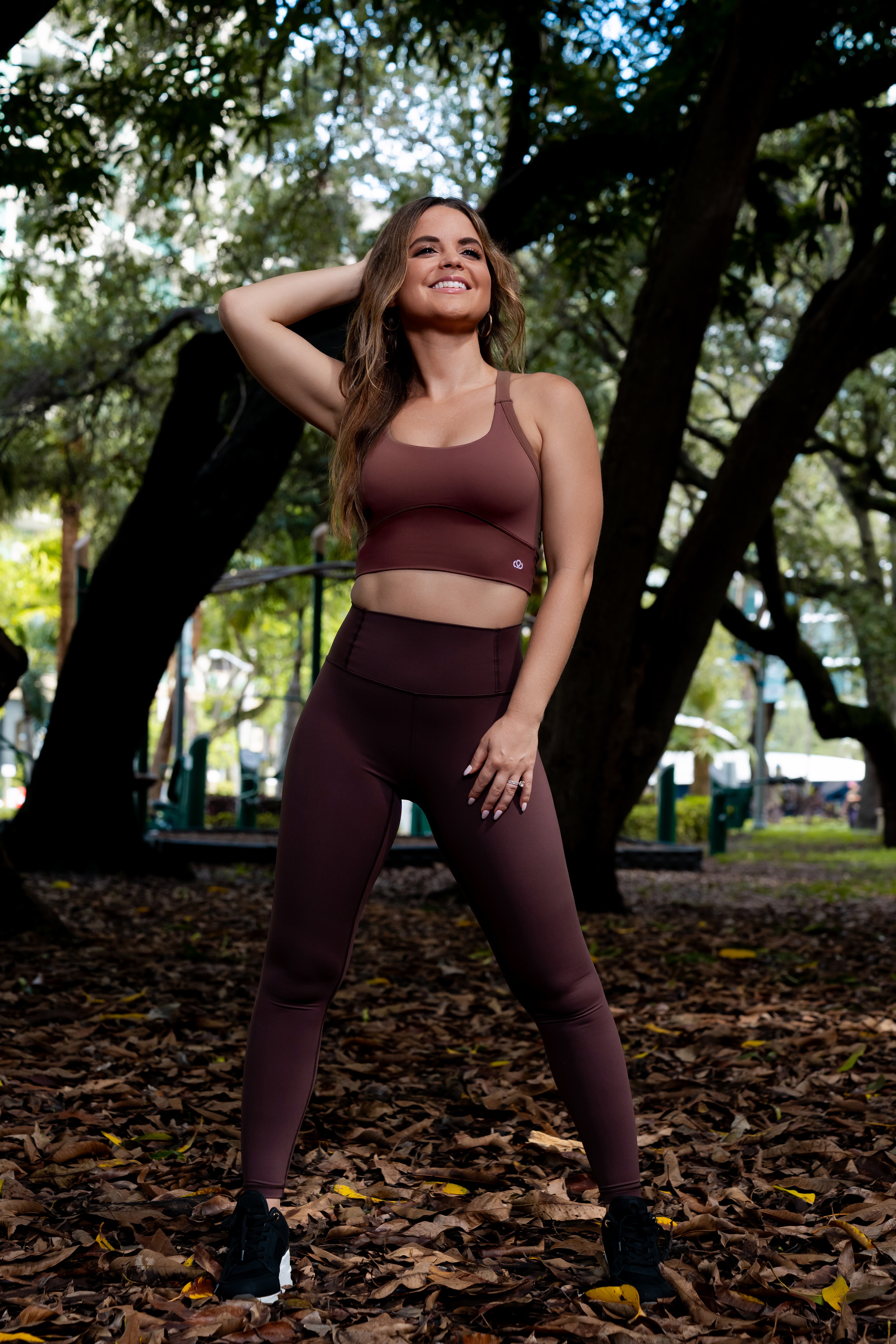Skyline Leggings Brown