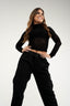 Empower Mesh Long Sleeve Top